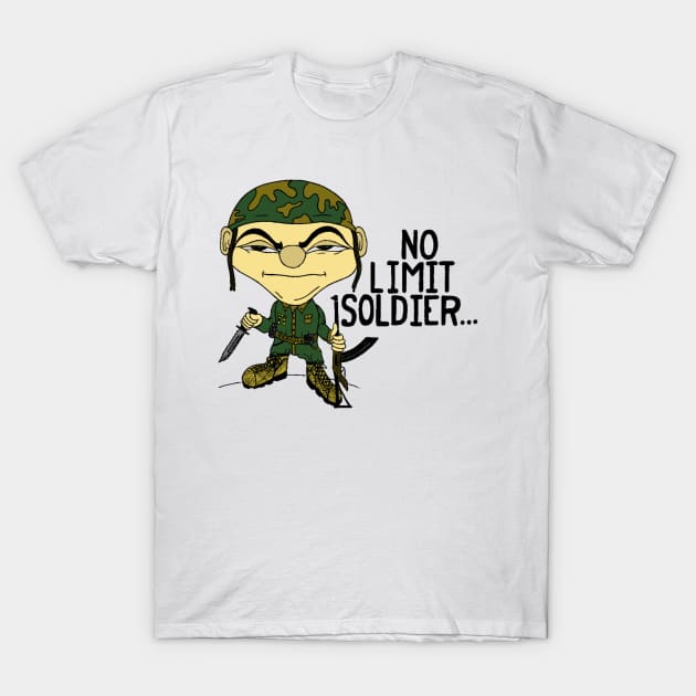 Thug Life Soldier T-Shirt by salesgod